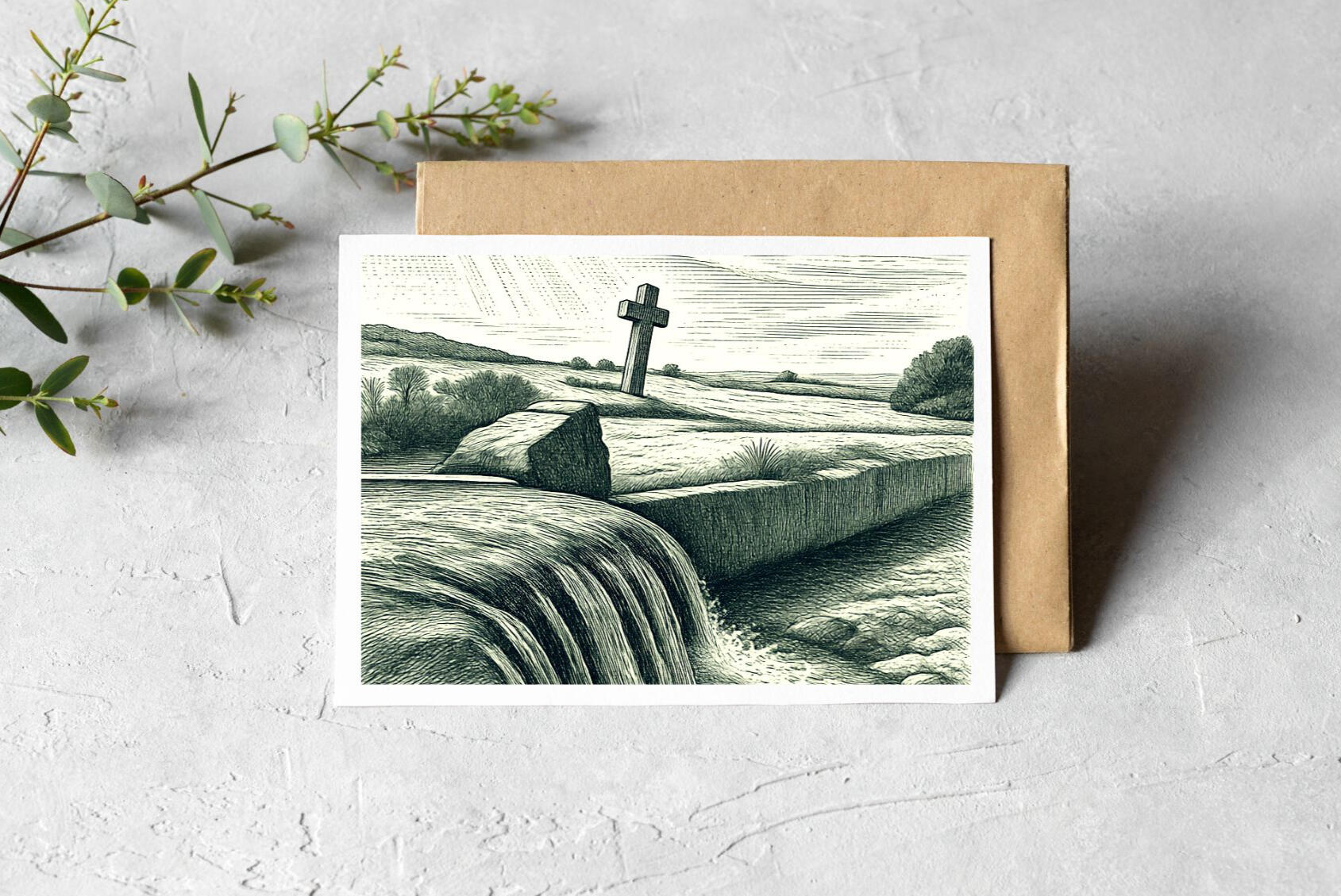 Windy Post A6 Card