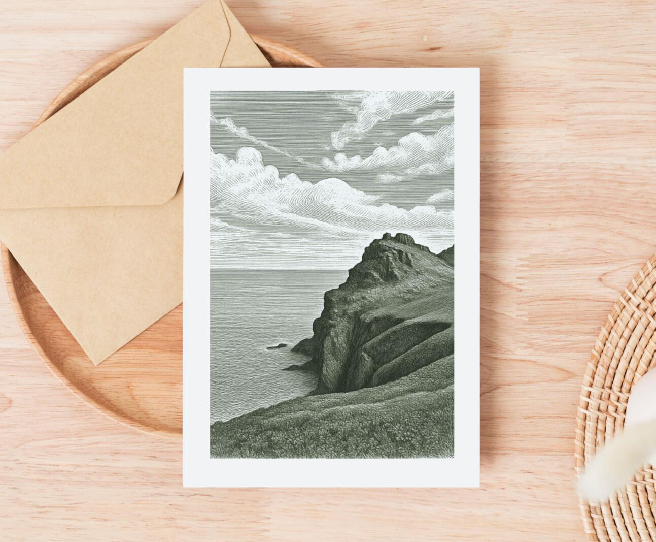 Valley Of The Rocks A6 Card