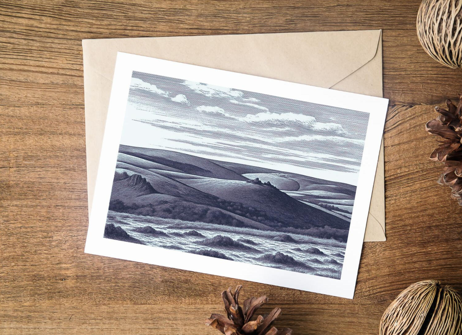 The Wild Moors A6 Card